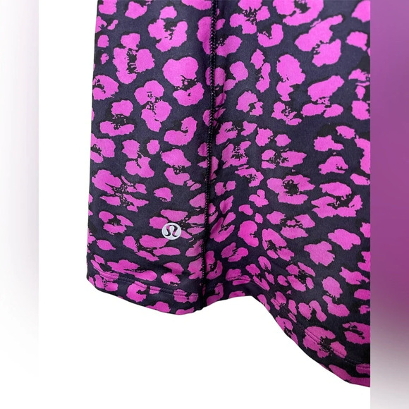 Lululemon Super Sport Tank in Mini Cherry Cheetah Ultra Violet Naval Blue Size 6 - Picture 6 of 8